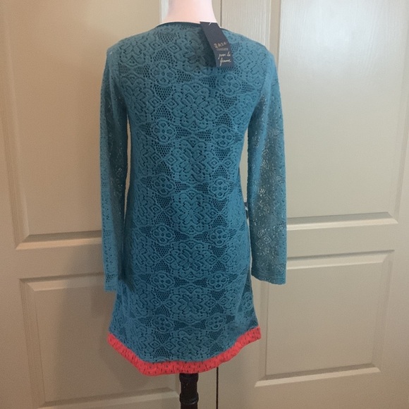 NWT Zaza Couture Eyelet Dress, Size Small - Picture 6 of 6